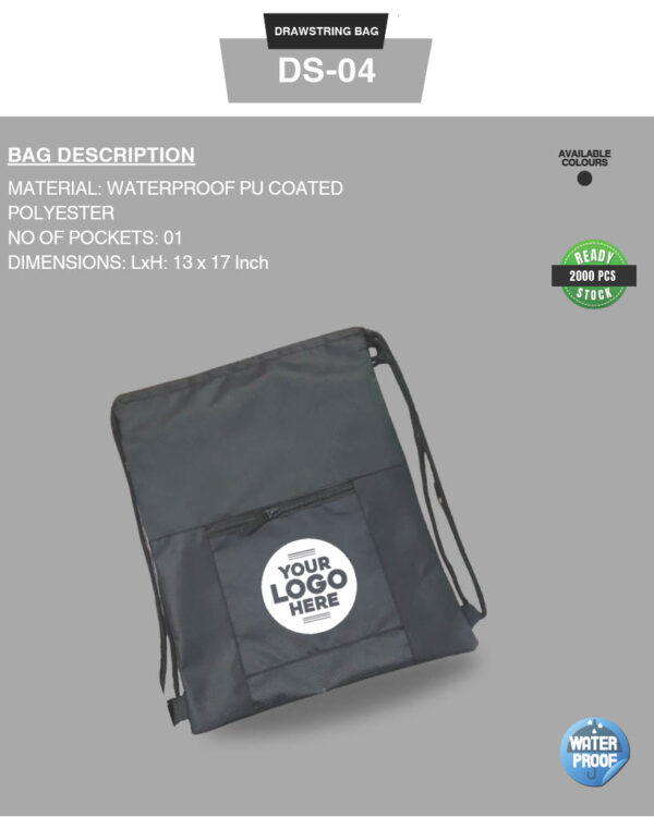 Adamson -Draw String Bag