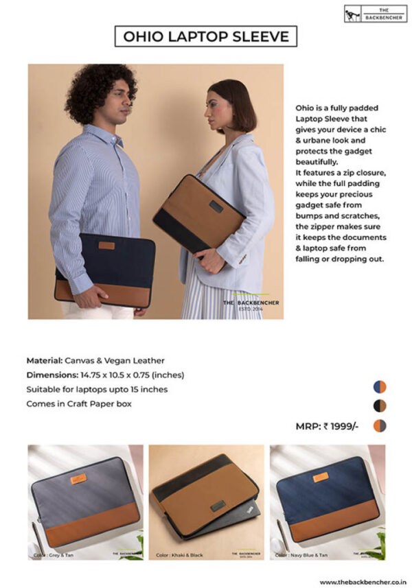 The BackBencher- Laptop Sleeve