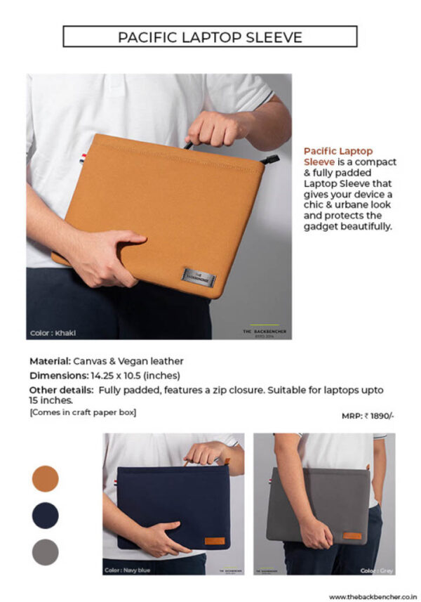 The BackBencher- Laptop Sleeve