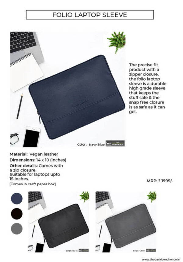 The BackBencher- Laptop Sleeve
