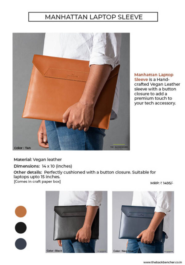 The BackBencher- Laptop Sleeve