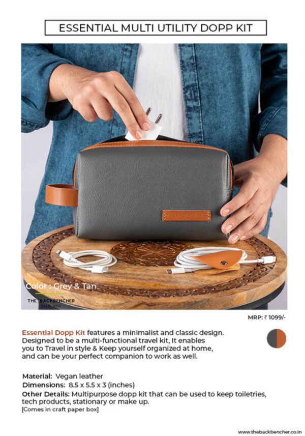The BackBencher-Multi utility Dopp Kit