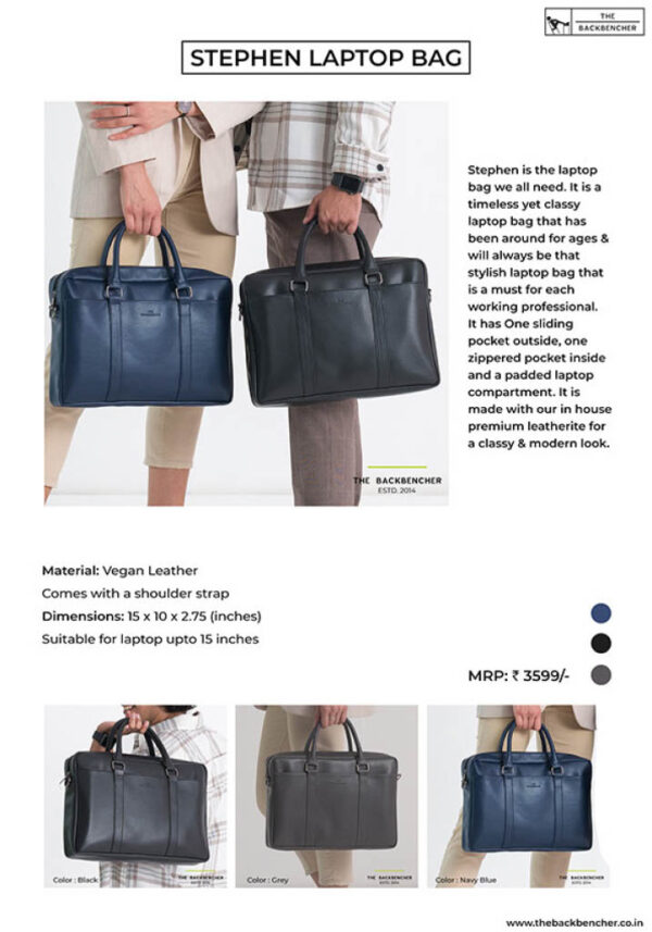 The BackBencher-Laptop Bag