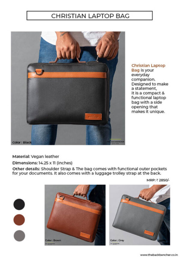 The BackBencher-Laptop Bag