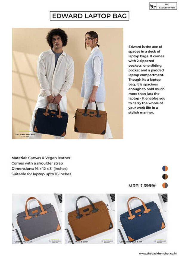 The BackBencher-Laptop Bag
