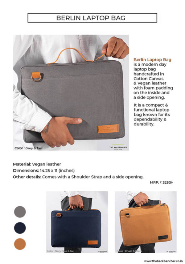 The BackBencher-Laptop Bag