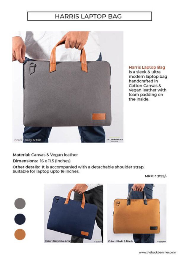 The BackBencher-Laptop Bag