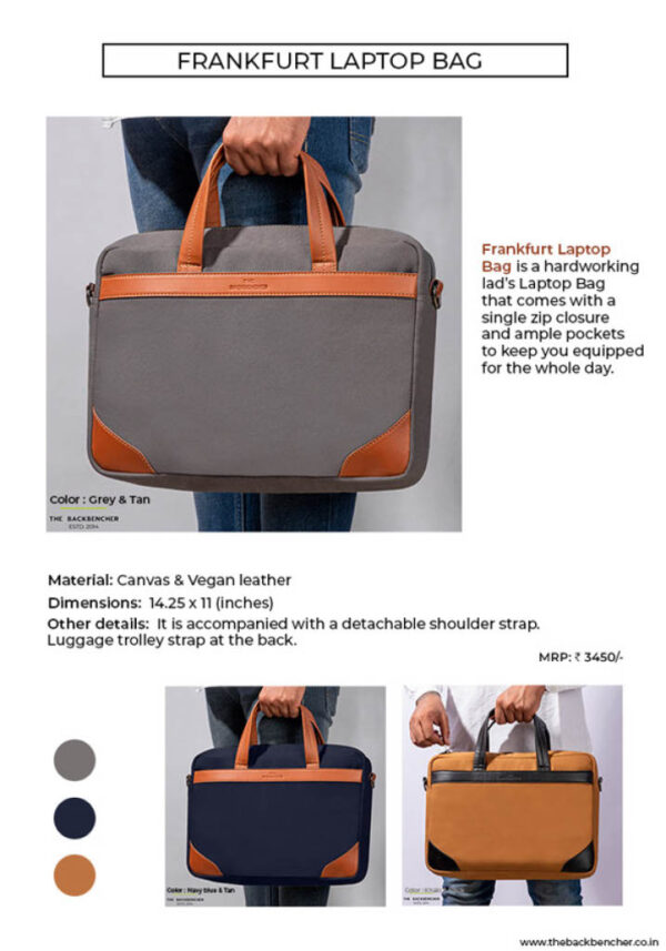 The BackBencher-Laptop Bag