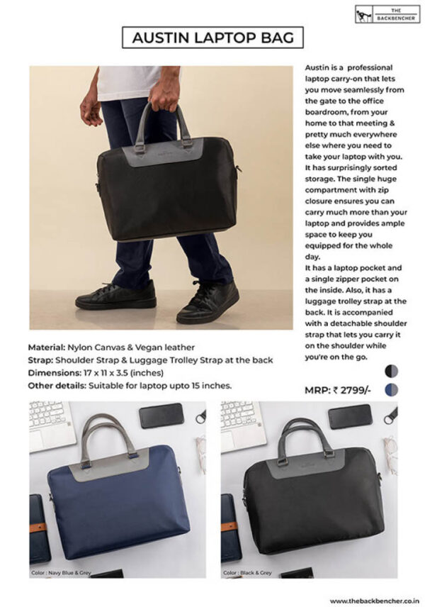 The BackBencher-Laptop Bag