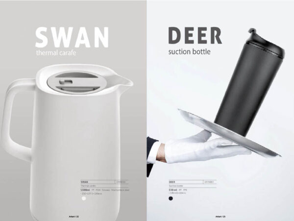 Artiart-Swan/Deer Mug