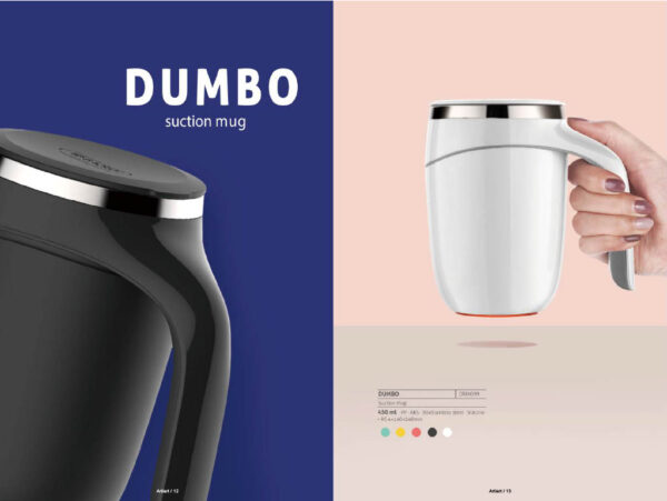 Artiart-Dumo Suction Mug