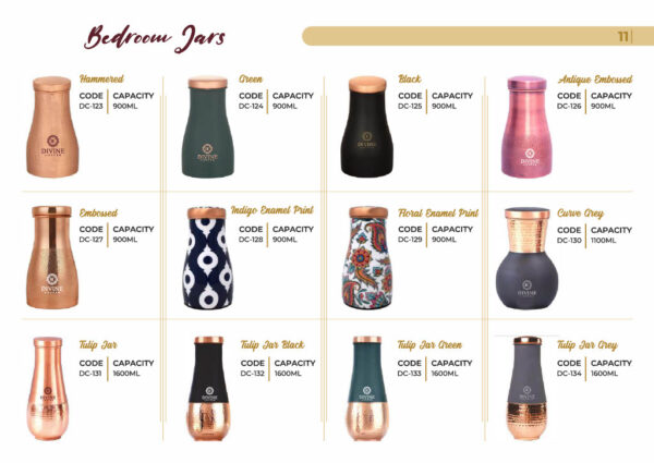Divine Copper-Bedroom Jar
