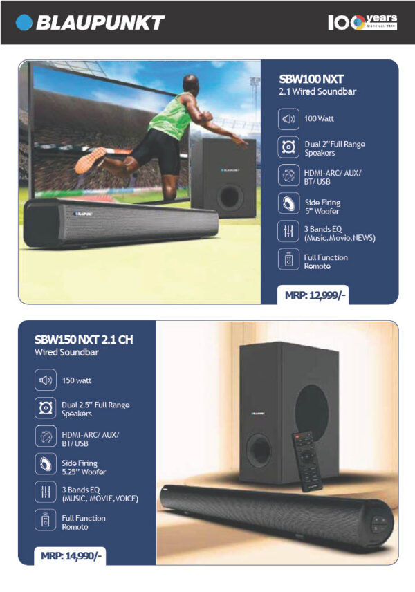 Blaupunkt-Bluetooth Speaker & Sound Bar