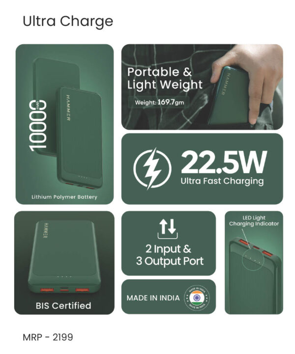Hammer-Power Bank