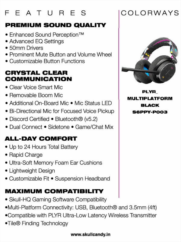 SkullCandy-Bluetooth  Headphones - Image 2